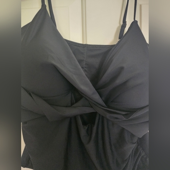 Davi & Dani swimsuit black one piece 2xl 16-18 - Picture 3 of 9